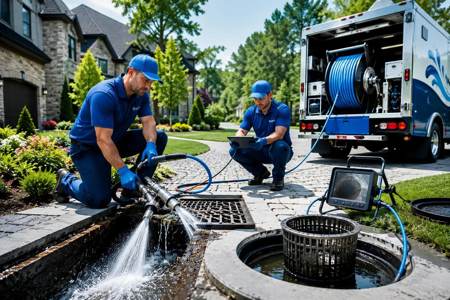 Local outdoor drain cleaning professionals in Cherry Hill, NJ